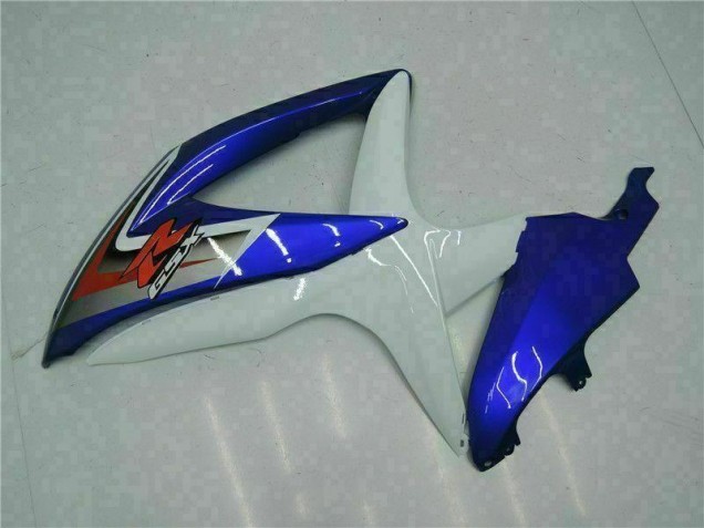 Loja Kits Carenagem Moto Suzuki GSXR 600 / 750 K8 08-10 - Azul Branco Loja Kits Carenagem Moto Suzuki GSXR 600 / 750 K8 08-10 - Azul Branco