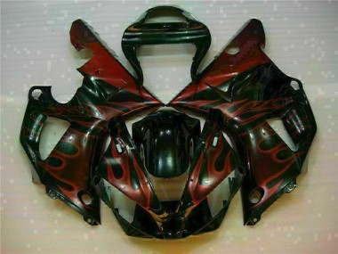 Loja Kits Carenagem Moto Yamaha R1 00-01 - Laranja