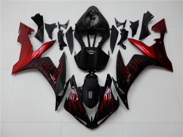 Loja Kits Carenagem Moto Yamaha R1 04-06 - Vermelho Preto Loja Kits Carenagem Moto Yamaha R1 04-06 - Vermelho Preto