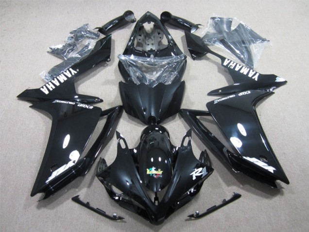 Loja Kits Carenagem Moto Yamaha R1 07-08 - Preto Branco Decalque Loja Kits Carenagem Moto Yamaha R1 07-08 - Preto Branco Decalque