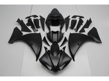 Loja Kits Carenagem Moto Yamaha R1 12-14 - Preto Fosco