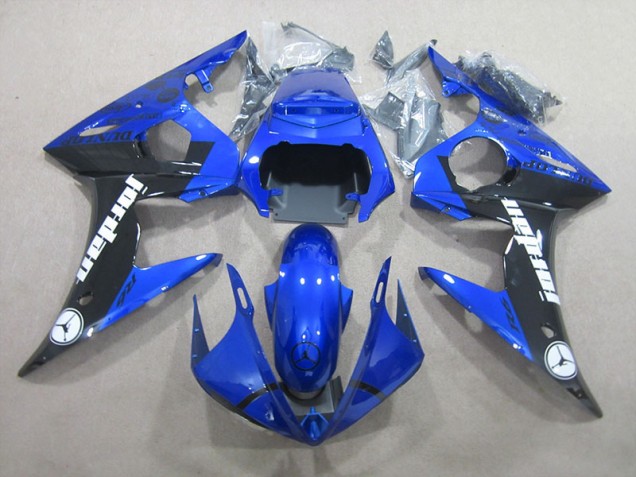 Loja Kits Carenagem Moto Yamaha R6 03-05 - Azul Preto Loja Kits Carenagem Moto Yamaha R6 03-05 - Azul Preto