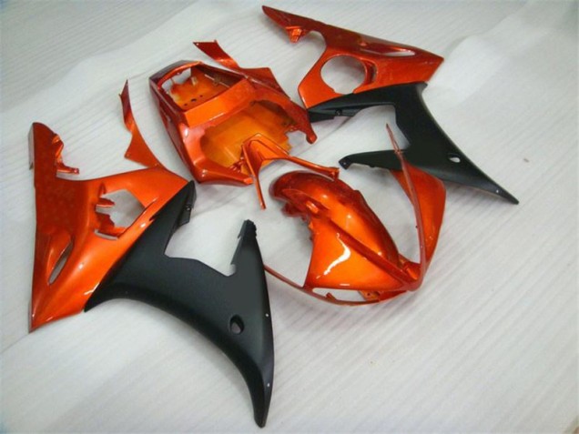 Loja Kits Carenagem Moto Yamaha R6 03-05 - Laranja Preto Loja Kits Carenagem Moto Yamaha R6 03-05 - Laranja Preto