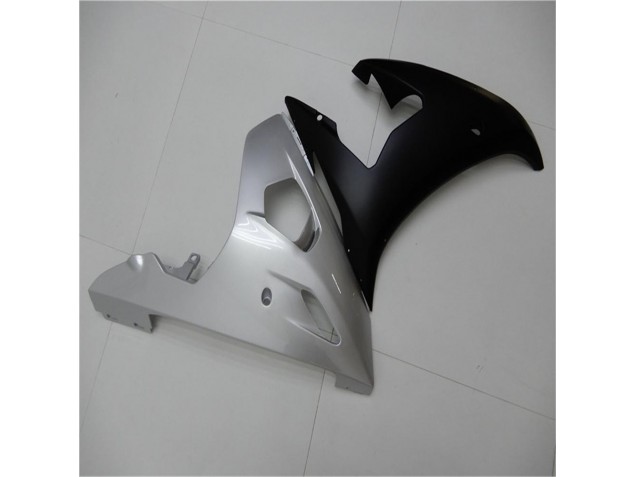 Loja Kits Carenagem Moto Yamaha R6 03-05 - Prata Preto Loja Kits Carenagem Moto Yamaha R6 03-05 - Prata Preto