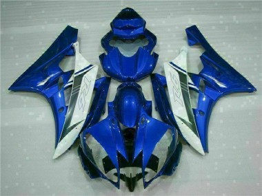 Loja Kits Carenagem Moto Yamaha R6 06-07 - Azul Branco