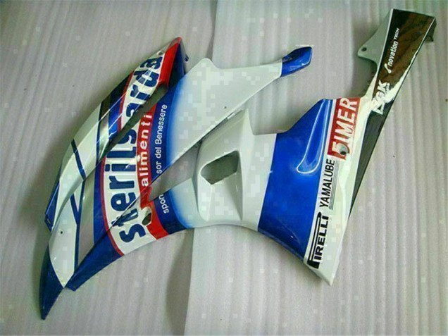 Loja Kits Carenagem Moto Yamaha R6 06-07 - Branco Azul