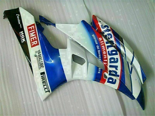 Loja Kits Carenagem Moto Yamaha R6 06-07 - Branco Azul