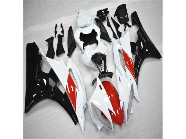Loja Kits Carenagem Moto Yamaha R6 06-07 - Vermelho Branco Preto Loja Kits Carenagem Moto Yamaha R6 06-07 - Vermelho Branco Preto