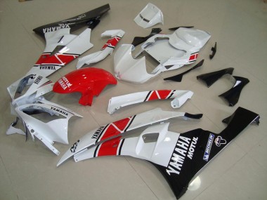 Loja Kits Carenagem Moto Yamaha R6 06-07 - Vermelho Branco Preto