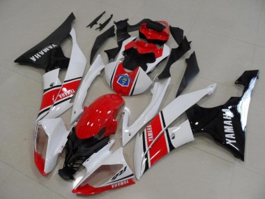 Loja Kits Carenagem Moto Yamaha R6 08-16 - Vermelho Branco Preto