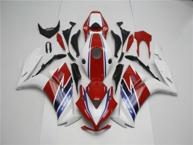 Loja Kits Completo Carenagem Moto Honda CBR 1000RR 12-16 - Vermelho Branco Azul