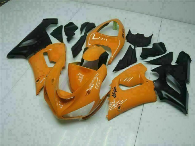 Loja Kits Completo Carenagem Moto Kawasaki ZX6R 07-08 - Laranja Loja Kits Completo Carenagem Moto Kawasaki ZX6R 07-08 - Laranja