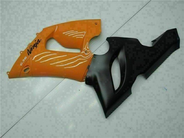 Loja Kits Completo Carenagem Moto Kawasaki ZX6R 07-08 - Laranja Loja Kits Completo Carenagem Moto Kawasaki ZX6R 07-08 - Laranja