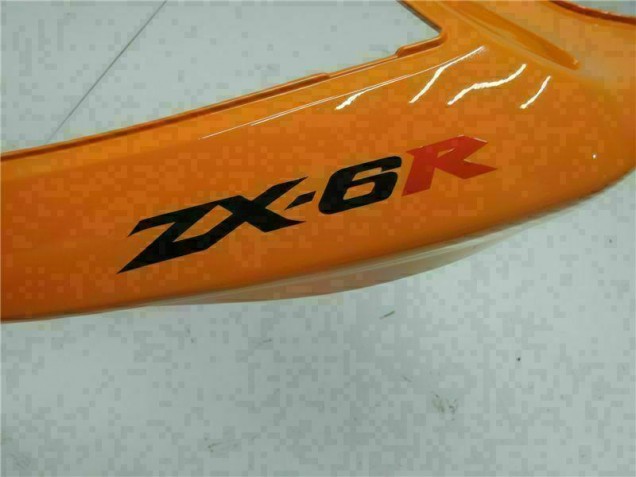 Loja Kits Completo Carenagem Moto Kawasaki ZX6R 07-08 - Laranja Loja Kits Completo Carenagem Moto Kawasaki ZX6R 07-08 - Laranja