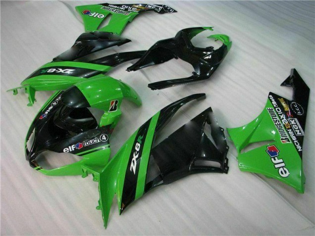 Loja Kits Completo Carenagem Moto Kawasaki ZX6R 09-12 - Preto Verde Loja Kits Completo Carenagem Moto Kawasaki ZX6R 09-12 - Preto Verde