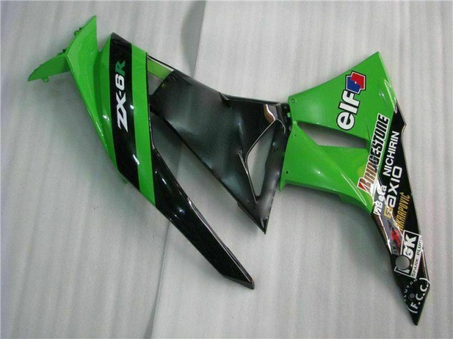 Loja Kits Completo Carenagem Moto Kawasaki ZX6R 09-12 - Preto Verde Loja Kits Completo Carenagem Moto Kawasaki ZX6R 09-12 - Preto Verde