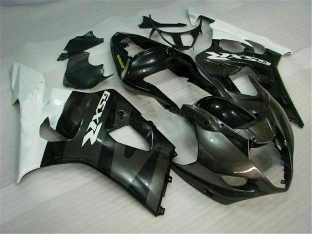 Loja Kits Completo Carenagem Moto Suzuki GSXR 1000 K3 03-04 - Branco Preto Loja Kits Completo Carenagem Moto Suzuki GSXR 1000 K3 03-04 - Branco Preto