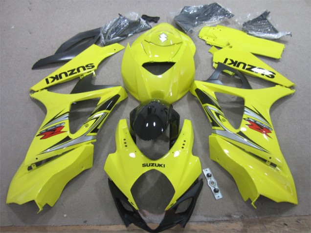 Loja Kits Completo Carenagem Moto Suzuki GSXR 1000 K7 07-08 - Amarelo Preto Loja Kits Completo Carenagem Moto Suzuki GSXR 1000 K7 07-08 - Amarelo Preto