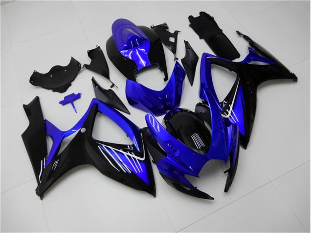 Loja Kits Completo Carenagem Moto Suzuki GSXR 600 / 750 K6 06-07 - Azul Preto Loja Kits Completo Carenagem Moto Suzuki GSXR 600 / 750 K6 06-07 - Azul Preto