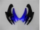 Loja Kits Completo Carenagem Moto Suzuki GSXR 600 / 750 K6 06-07 - Azul Preto Loja Kits Completo Carenagem Moto Suzuki GSXR 600 / 750 K6 06-07 - Azul Preto