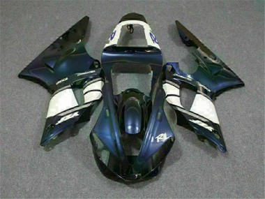 Loja Kits Completo Carenagem Moto Yamaha R1 00-01 - Azul