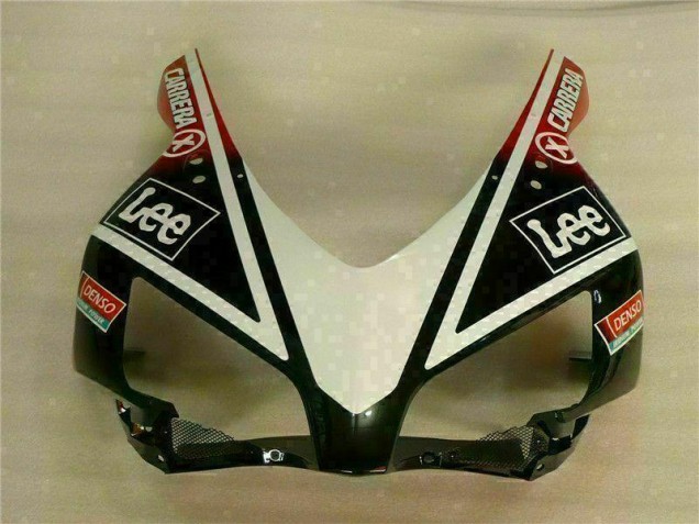 Loja Moto Plástico Honda CBR 1000RR 04-05 - Branco Preto Loja Moto Plástico Honda CBR 1000RR 04-05 - Branco Preto