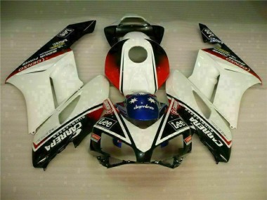 Loja Moto Plástico Honda CBR 1000RR 04-05 - Branco Preto