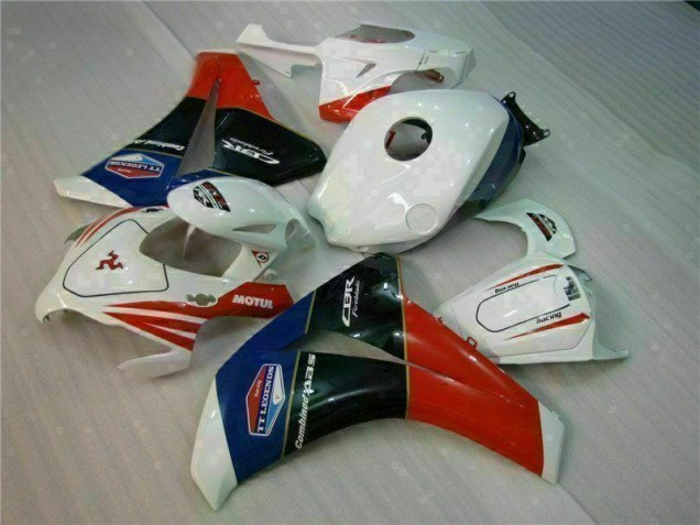 Loja Moto Plástico Honda CBR 1000RR 08-11 - Vermelho Branco Loja Moto Plástico Honda CBR 1000RR 08-11 - Vermelho Branco