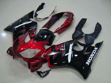 Loja Moto Plástico Honda CBR 600 F4i 04-07 - Preto Vermelho
