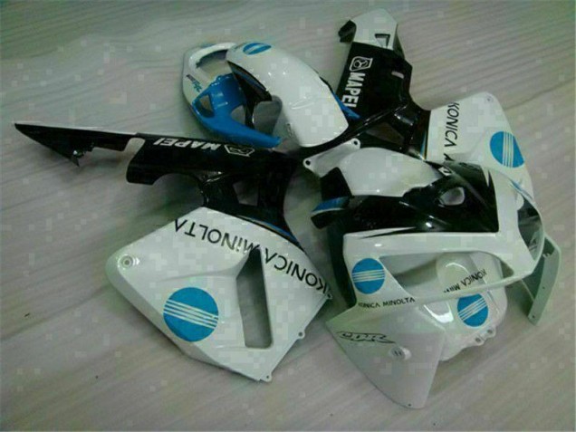 Loja Moto Plástico Honda CBR 600RR 05-06 - Branco Azul Loja Moto Plástico Honda CBR 600RR 05-06 - Branco Azul