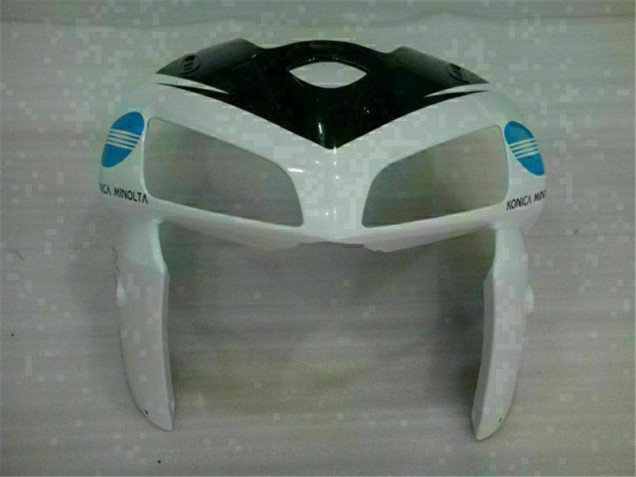 Loja Moto Plástico Honda CBR 600RR 05-06 - Branco Azul Loja Moto Plástico Honda CBR 600RR 05-06 - Branco Azul