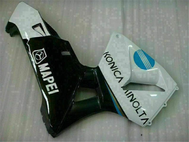 Loja Moto Plástico Honda CBR 600RR 05-06 - Branco Azul Loja Moto Plástico Honda CBR 600RR 05-06 - Branco Azul