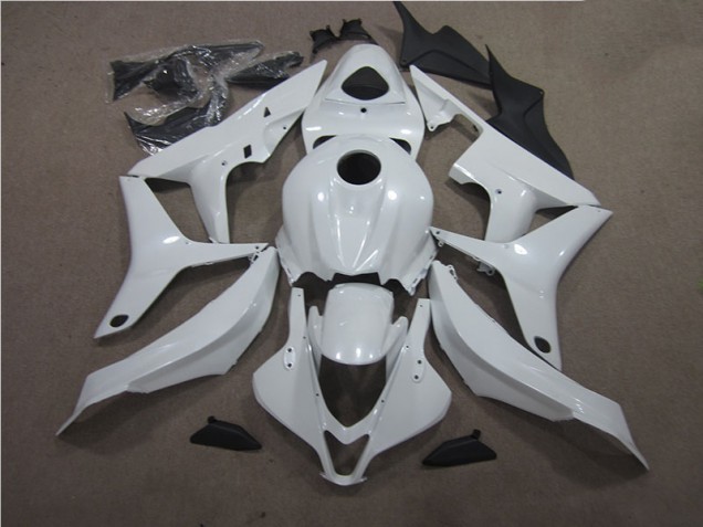 Loja Moto Plástico Honda CBR 600RR 07-08 - Branco Loja Moto Plástico Honda CBR 600RR 07-08 - Branco