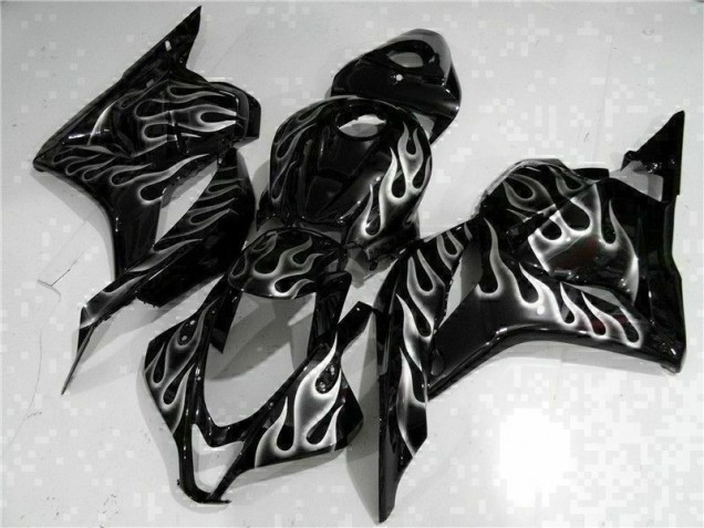 Loja Moto Plástico Honda CBR 600RR 09-12 - Preto Loja Moto Plástico Honda CBR 600RR 09-12 - Preto