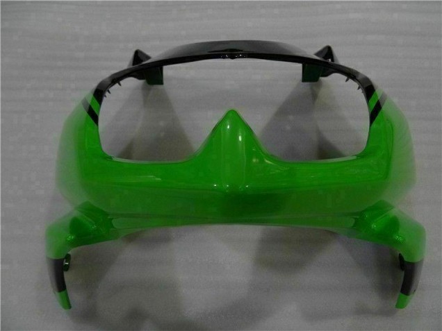 Loja Moto Plástico Kawasaki EX250 08-12 - Preto Verde Loja Moto Plástico Kawasaki EX250 08-12 - Preto Verde