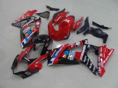 Loja Moto Plástico Suzuki GSXR 1000 K7 07-08 - Vermelho