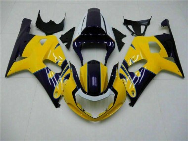 Loja Moto Plástico Suzuki GSXR 600 / 750 K1 K2 K3 01-03 - Amarelo