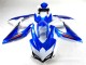 Loja Moto Plástico Suzuki GSXR 600 / 750 K11 11-21 - Azul Branco