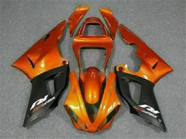 Loja Moto Plástico Yamaha R1 00-01 - Laranja