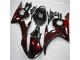 Loja Moto Plástico Yamaha R6 03-05 - Preto Vermelho Chama Loja Moto Plástico Yamaha R6 03-05 - Preto Vermelho Chama