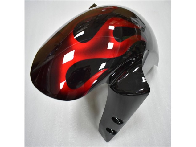 Loja Moto Plástico Yamaha R6 03-05 - Preto Vermelho Chama Loja Moto Plástico Yamaha R6 03-05 - Preto Vermelho Chama
