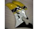 Loja Moto Plástico Yamaha R6 06-07 - Amarelo Branco Preto Loja Moto Plástico Yamaha R6 06-07 - Amarelo Branco Preto