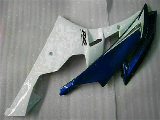 Loja Moto Plástico Yamaha R6 06-07 - Branco Azul Loja Moto Plástico Yamaha R6 06-07 - Branco Azul