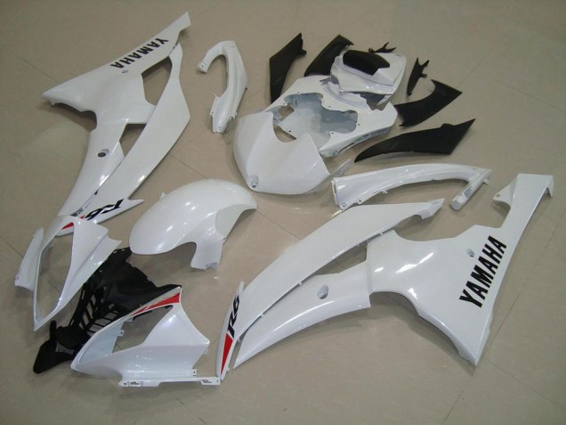 Loja Moto Plástico Yamaha R6 08-16 - Branco Pérola Loja Moto Plástico Yamaha R6 08-16 - Branco Pérola