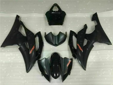 Loja Moto Plástico Yamaha R6 08-16 - Preto