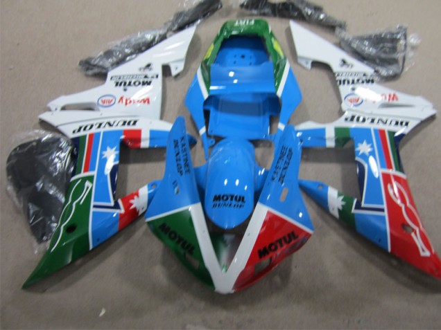 Loja Moto Plásticos Honda CBR 1000RR 04-05 - Azul Vermelho Verde Motul Loja Moto Plásticos Honda CBR 1000RR 04-05 - Azul Vermelho Verde Motul