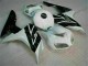 Loja Moto Plásticos Honda CBR 1000RR 04-05 - Branco Preto Loja Moto Plásticos Honda CBR 1000RR 04-05 - Branco Preto