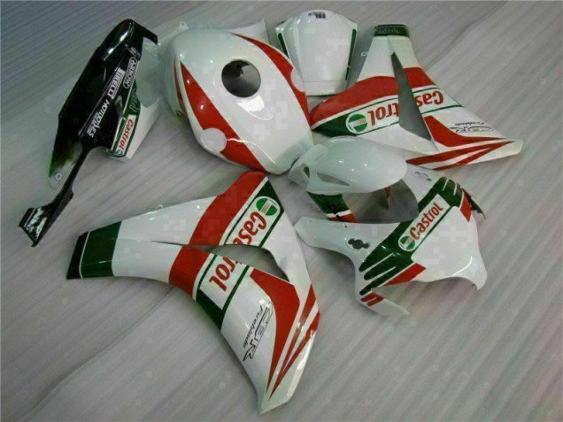 Loja Moto Plásticos Honda CBR 1000RR 08-11 - Branco Vermelho Loja Moto Plásticos Honda CBR 1000RR 08-11 - Branco Vermelho