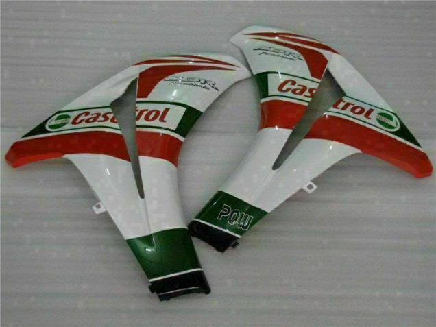 Loja Moto Plásticos Honda CBR 1000RR 08-11 - Branco Vermelho Loja Moto Plásticos Honda CBR 1000RR 08-11 - Branco Vermelho