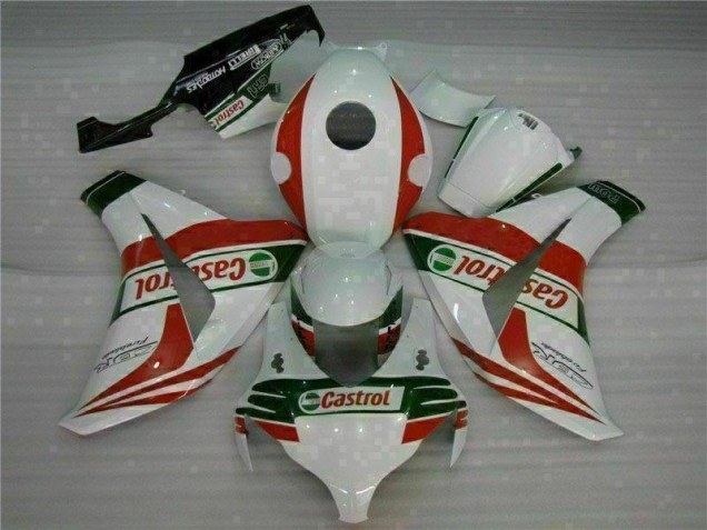 Loja Moto Plásticos Honda CBR 1000RR 08-11 - Branco Vermelho Loja Moto Plásticos Honda CBR 1000RR 08-11 - Branco Vermelho